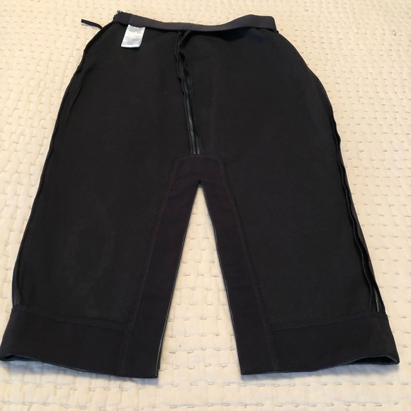 ***NOT FOR SALE****Babaton aritzia black double slit jax pleather high rise - Picture 8 of 8